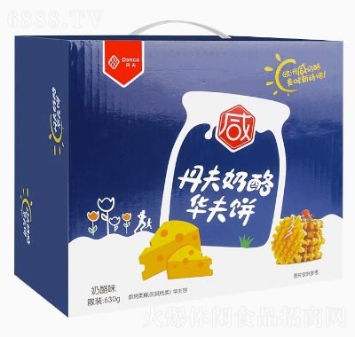 丹夫黃油華夫餅太陽(yáng)形松軟手撕面包16枚早餐零食品蛋糕