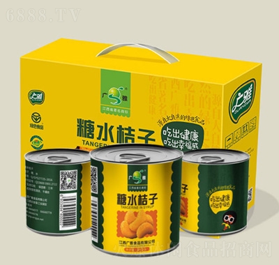 廣雅糖水桔子禮盒裝休閑食品