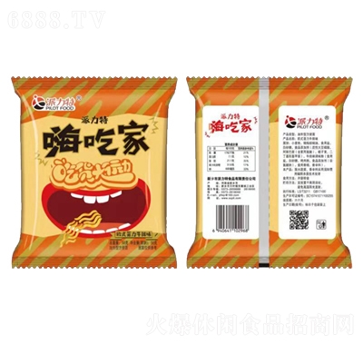 派力特火雞面袋裝干脆面休閑零食