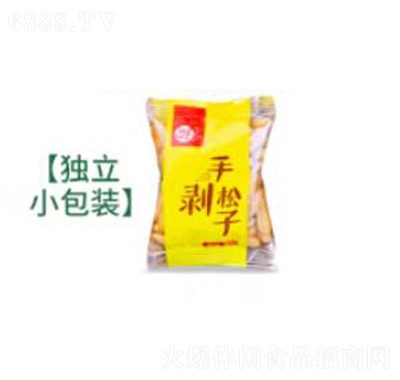 每果時光巴西松子阿富汗手剝松籽仁每日堅果炒貨休閑孕婦零食袋裝