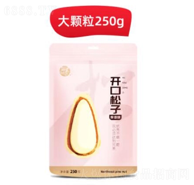 每果時光東北松子手剝開口孕婦休閑零食堅果干果炒貨大顆粒250g