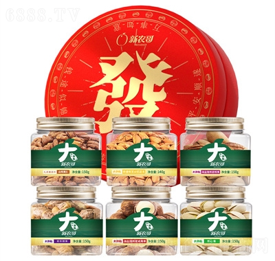 新農(nóng)哥純堅果禮盒零食大