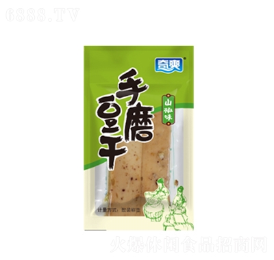 奇爽手磨豆干山椒味休閑零食