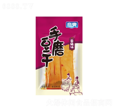 奇爽手磨豆干香辣味休閑零食