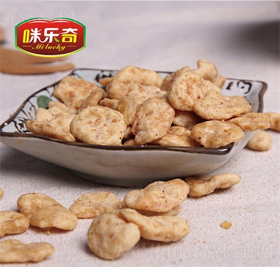 咪樂奇蟹黃味蠶豆片蘭花豆休閑零食炒貨堅果228g