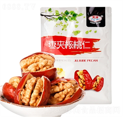 天淳新疆駿棗夾核桃仁網紅辦公休閑堅果零食抱抱果