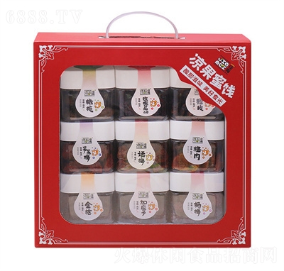 佳梅和氏蜜餞果脯大禮包話梅橄欖紫蘇梅金桔禮盒810g