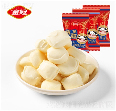 金冠我家有喜牛奶糖結(jié)婚喜糖喜慶婚慶休閑食品
