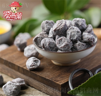 愛尚菓酸心梅九制珍珠櫻桃話梅子零食小吃水果脯干