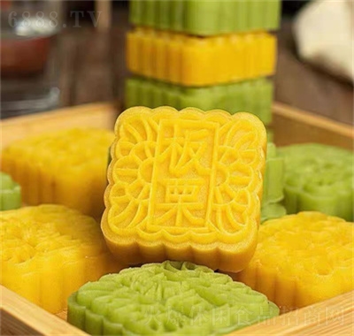 美琪點冰沙綠豆糕板栗紅豆雙色水晶糕傳統(tǒng)糕點