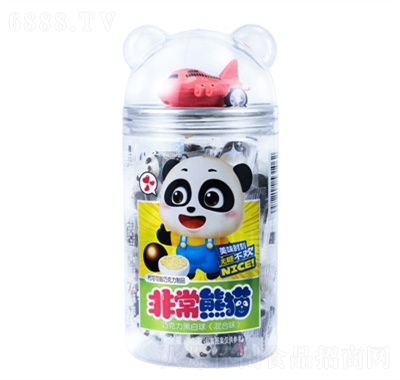 知合堂兒童零食糖果麥麗素夾心巧克力網(wǎng)紅食品罐裝