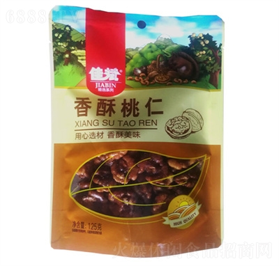 咪樂奇琥珀核桃仁堅(jiān)果干果炒貨休閑食品125g