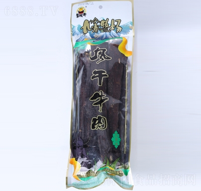 葉牦牛風干牛肉手撕牛肉四川特產(chǎn)休閑食品網(wǎng)紅零食250g五香味