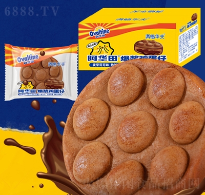 滿格華夫阿華田爆漿雞蛋仔520g早餐烤蛋糕點心面包