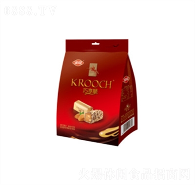 金冠糖果零食468g巧享脆果仁巧克力