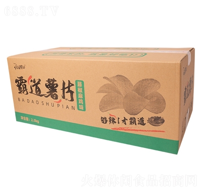 阿婆家的霸道薯片火鍋薯片網紅休閑辣條零食