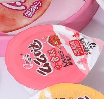 富牛夏季新款迷你果味小雪糕兒童休閑零食草莓味