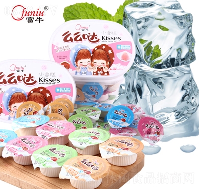 富牛么么噠小雪糕500g混合果味冰淇淋兒童休閑零食