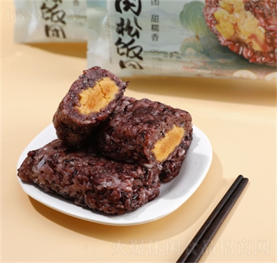 棗糧先生網紅糯米飯團速凍加熱即食方便速食食品
