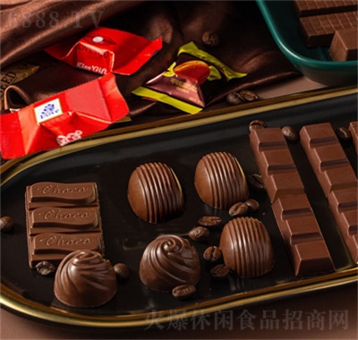 德萊克巧克力夾心巧克力喜糖果休閑食品代理