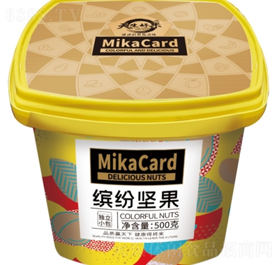 天生好果繽紛堅果桶裝500g獨立小包裝