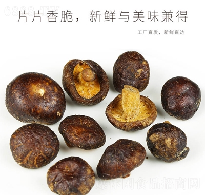 天生好果香菇脆片100g即食香菇干零食干香菇