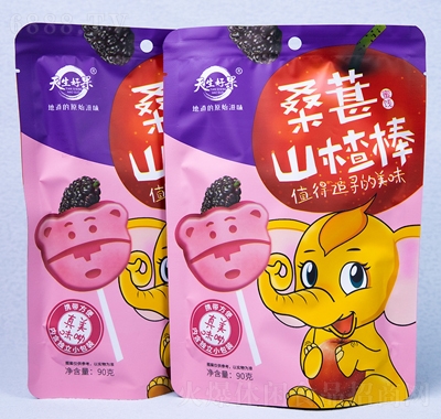 天生好果原味桑葚桑葚山楂棒90g
