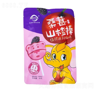 天生好果原味桑葚桑葚山楂棒90g袋裝
