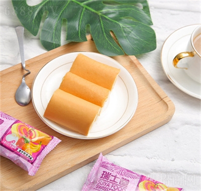 雅瑞士卷傳統西式夾心蛋糕卷零食小吃食品批發