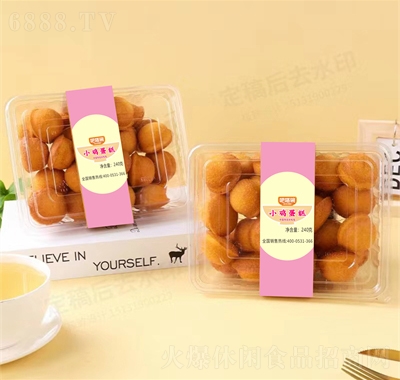 吧嗒碗休閑面點糕點小雞蛋糕240g
