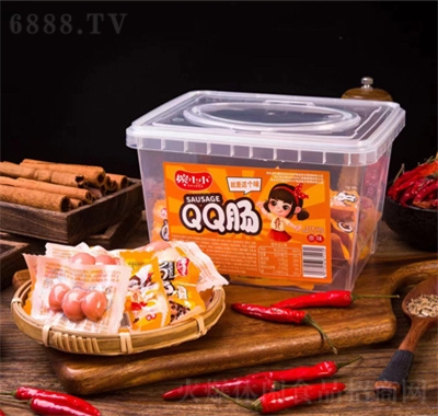婉小小QQ腸原味休閑零食600g