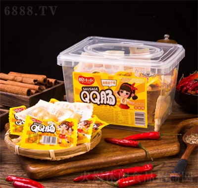 婉小小QQ腸玉米味休閑零食600g