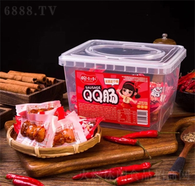 婉小小QQ腸香辣味休閑零食600g