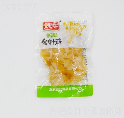 豆想你蔬菜制品零食金針菇山椒味