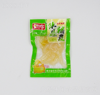 豆想你肉制品鹵味零食豬皮山椒味