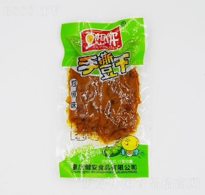 豆想你零食大豆蛋白制品手撕豆干泡椒味