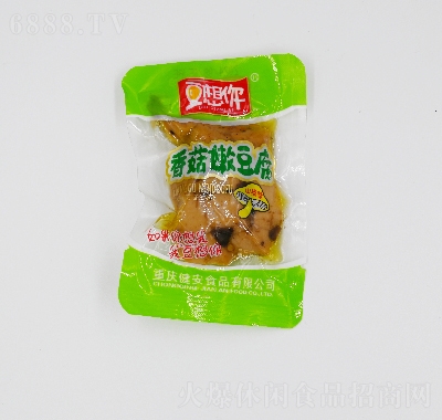 豆想你零食大豆蛋白制品香菇嫩豆腐山椒味