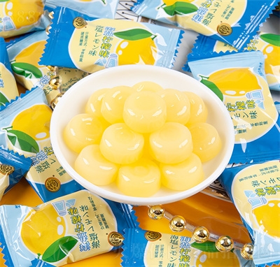 徐福記海鹽檸檬味硬糖結婚喜糖批發婚慶零糖果休閑食品代理