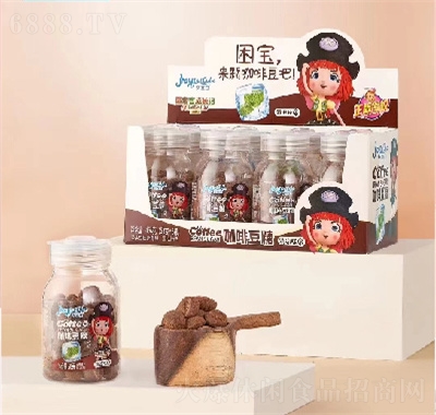 爽立方58克咖啡豆清涼味壓片糖果