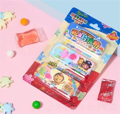 年齡段28克積木玲瓏糖