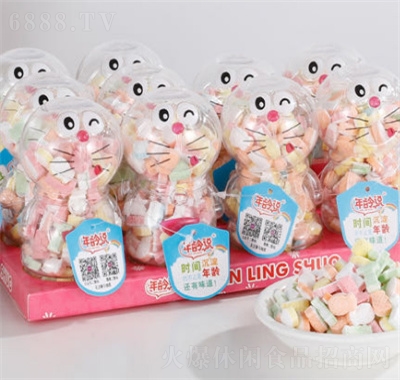 年齡說零食糖果105g