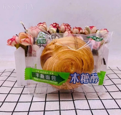 正貝旺木糖醇手撕面包零