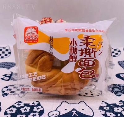 正貝旺木糖醇柔撕面包