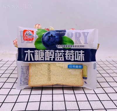 正貝旺木糖醇藍莓味吐司